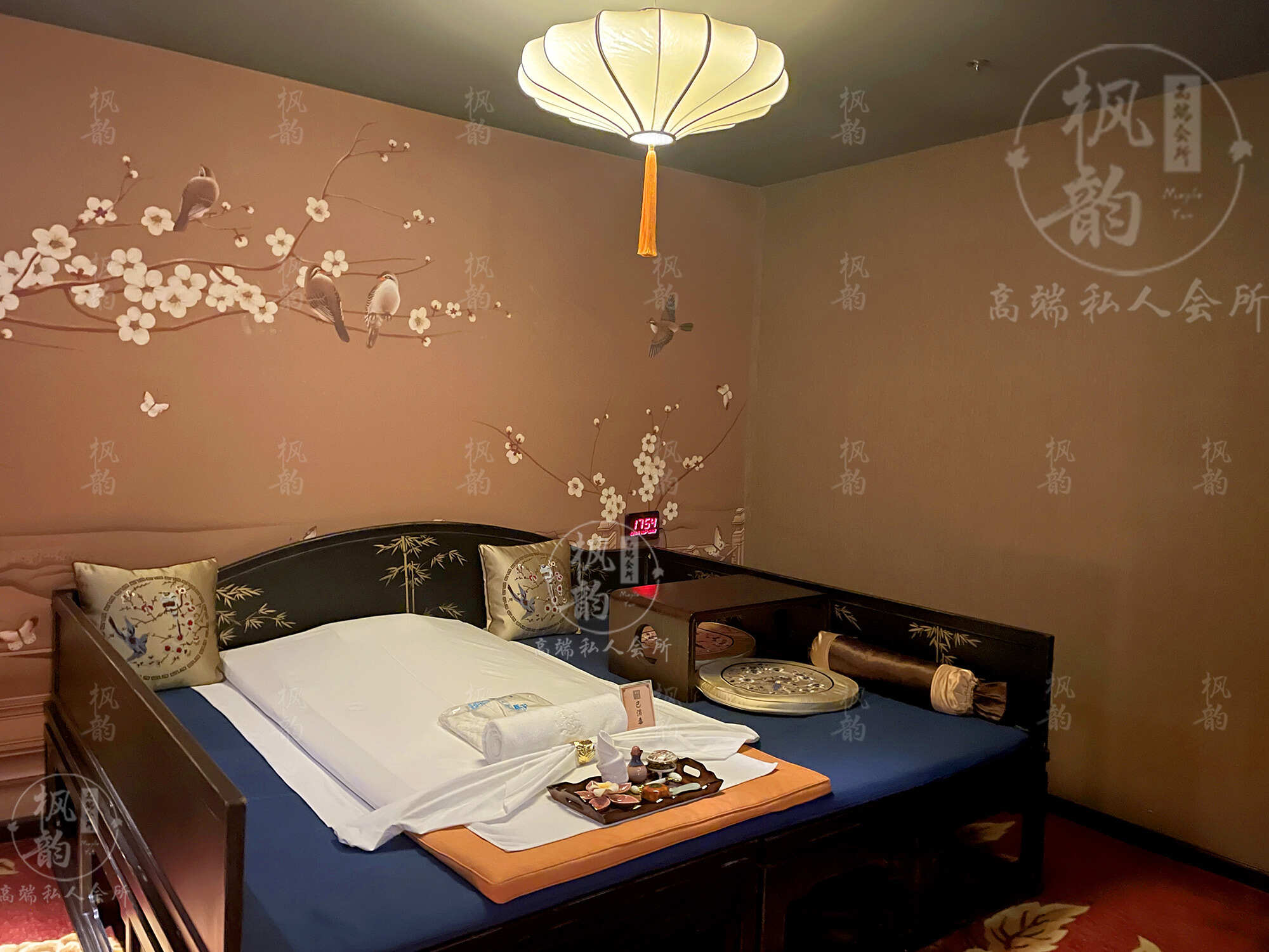 湖南上海附近私人spa会馆，会馆环境古色古香，手法非常好
